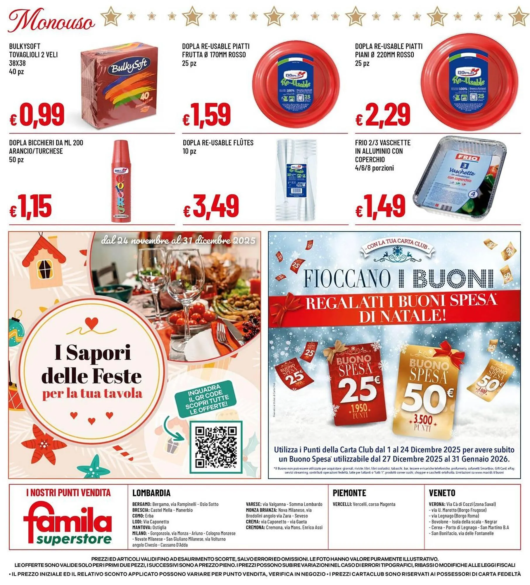 Volantino Famila Superstore da 11 dicembre a 28 dicembre di 2025 - Pagina del volantino 28