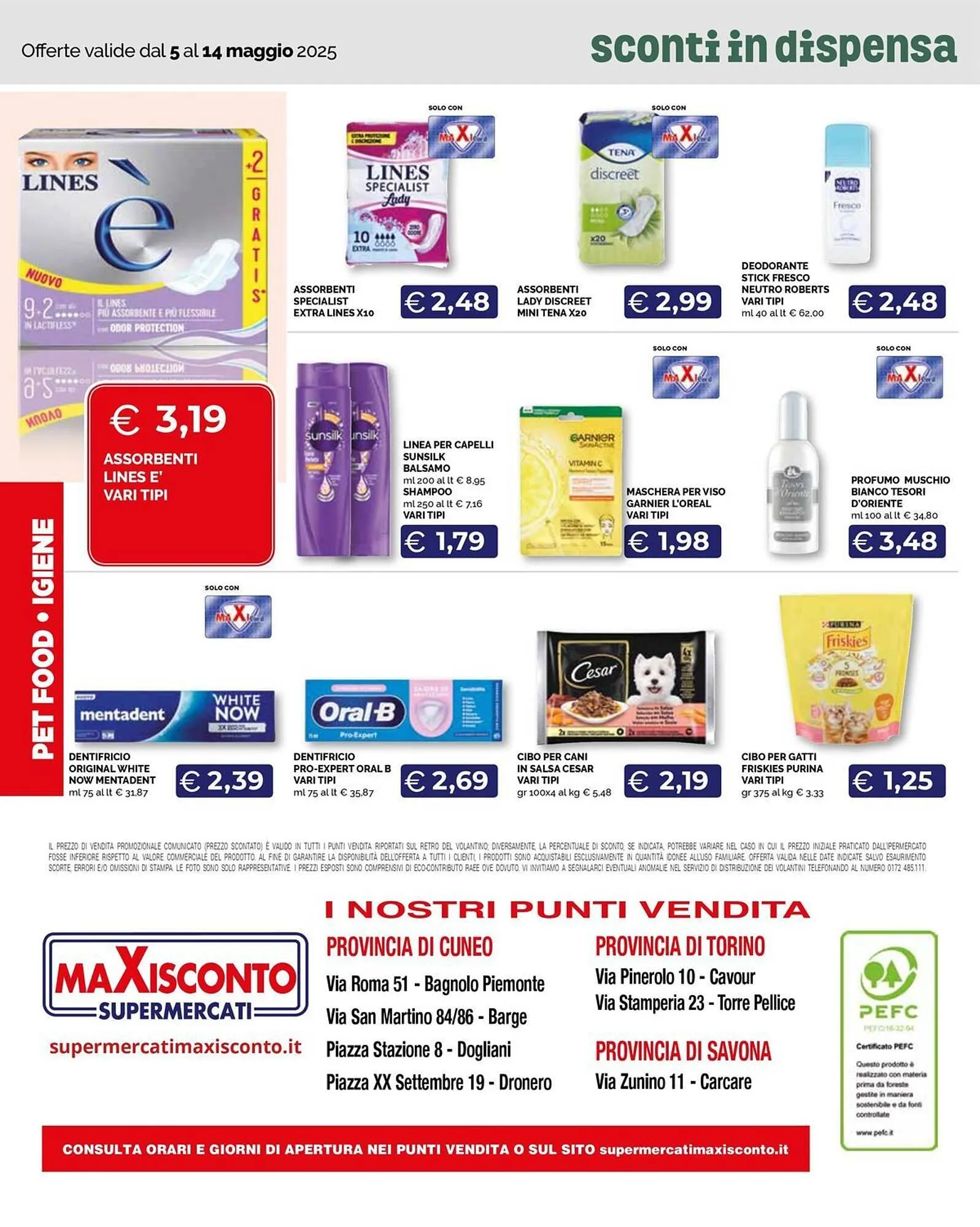Volantino Maxisconto da 5 maggio a 14 maggio di 2025 - Pagina del volantino 12