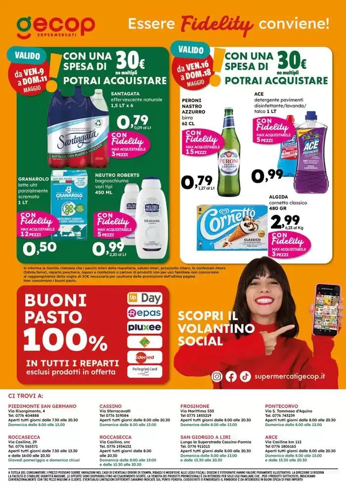 Fidelity in sottocosto da 5 maggio a 18 maggio di 2025 - Pagina del volantino 20