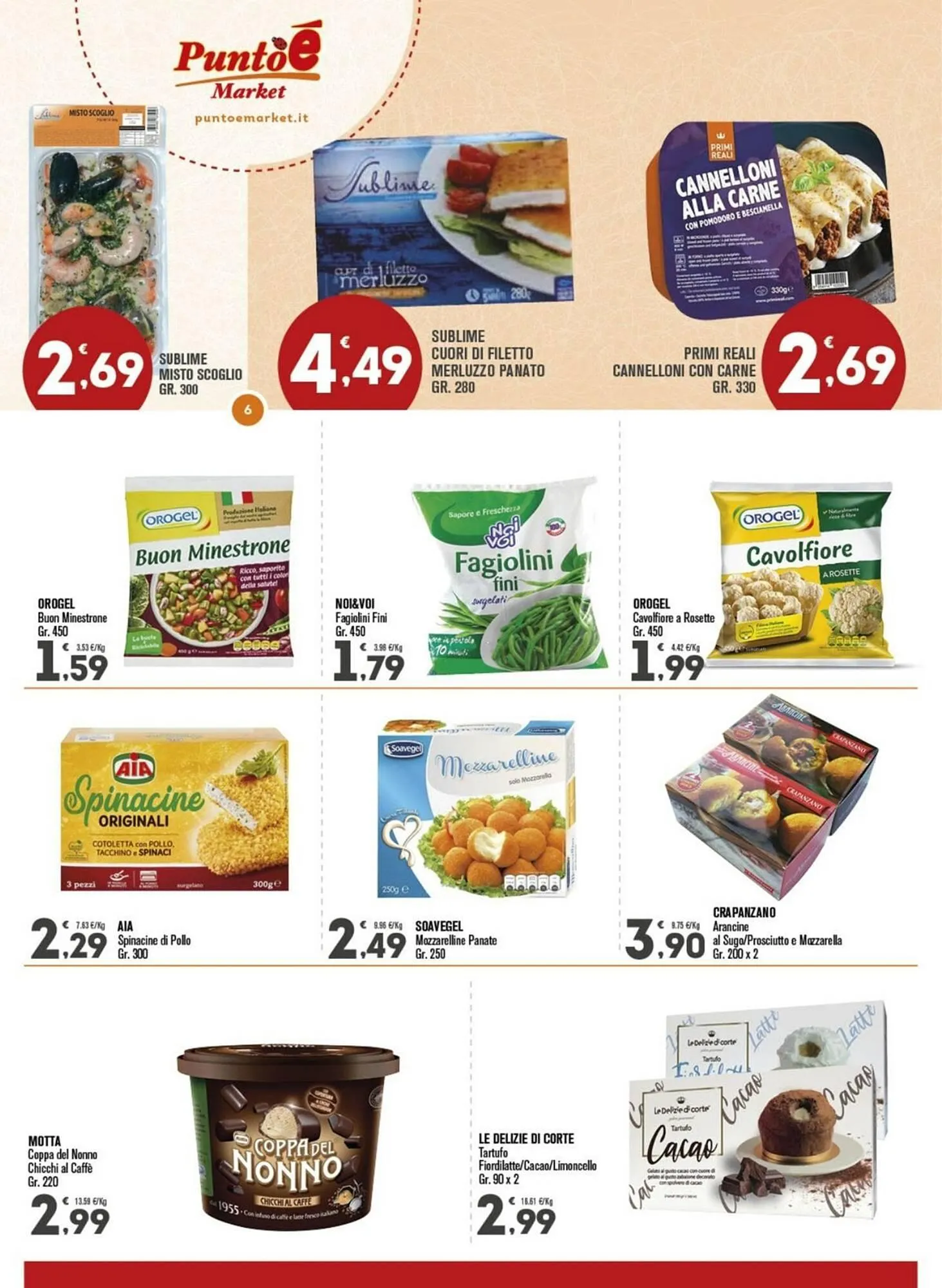 Volantino Punto é market da 11 maggio a 24 maggio di 2026 - Pagina del volantino 6