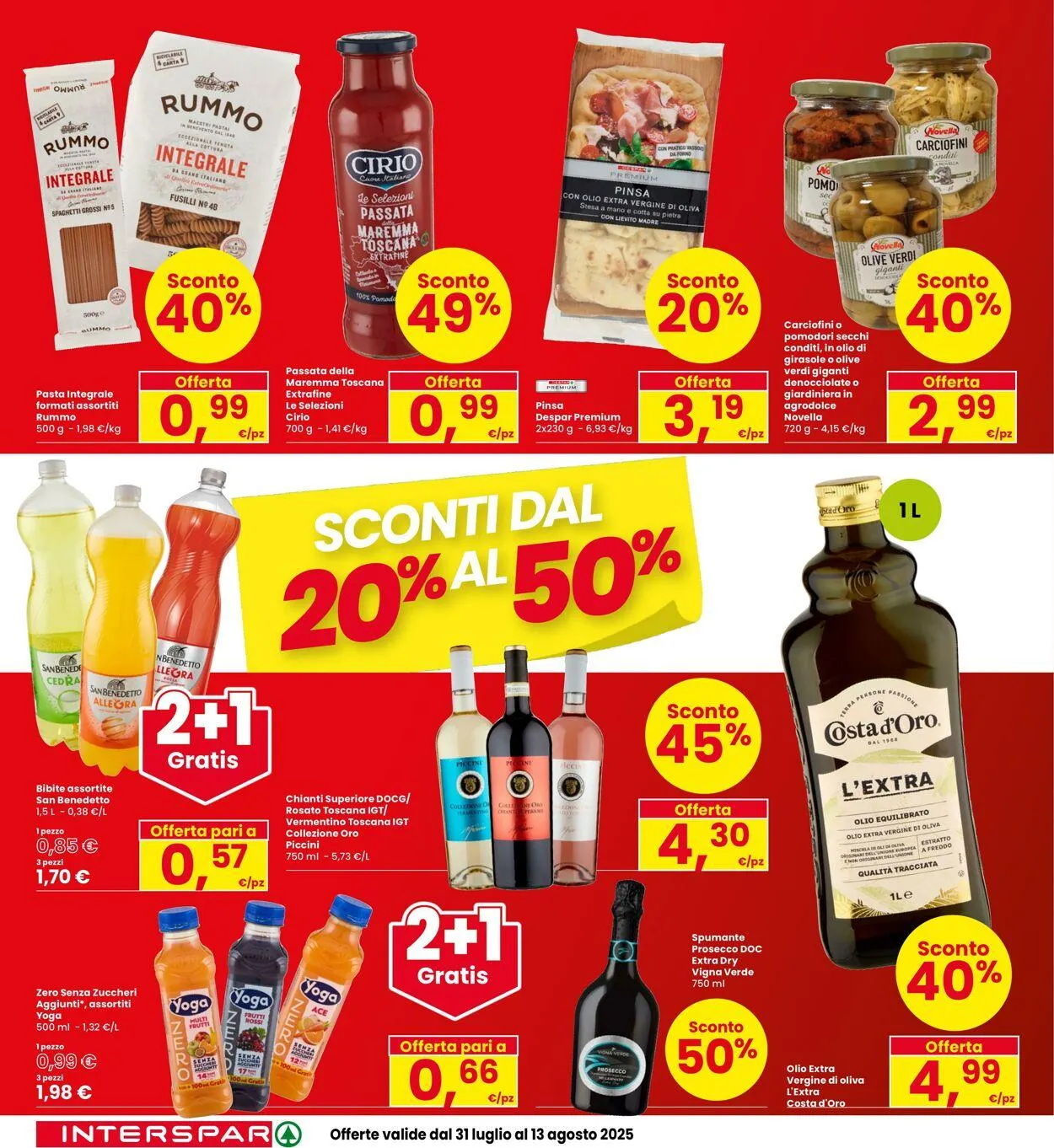 Interspar Volantino attuale da 31 luglio a 9 agosto di 2025 - Pagina del volantino 4