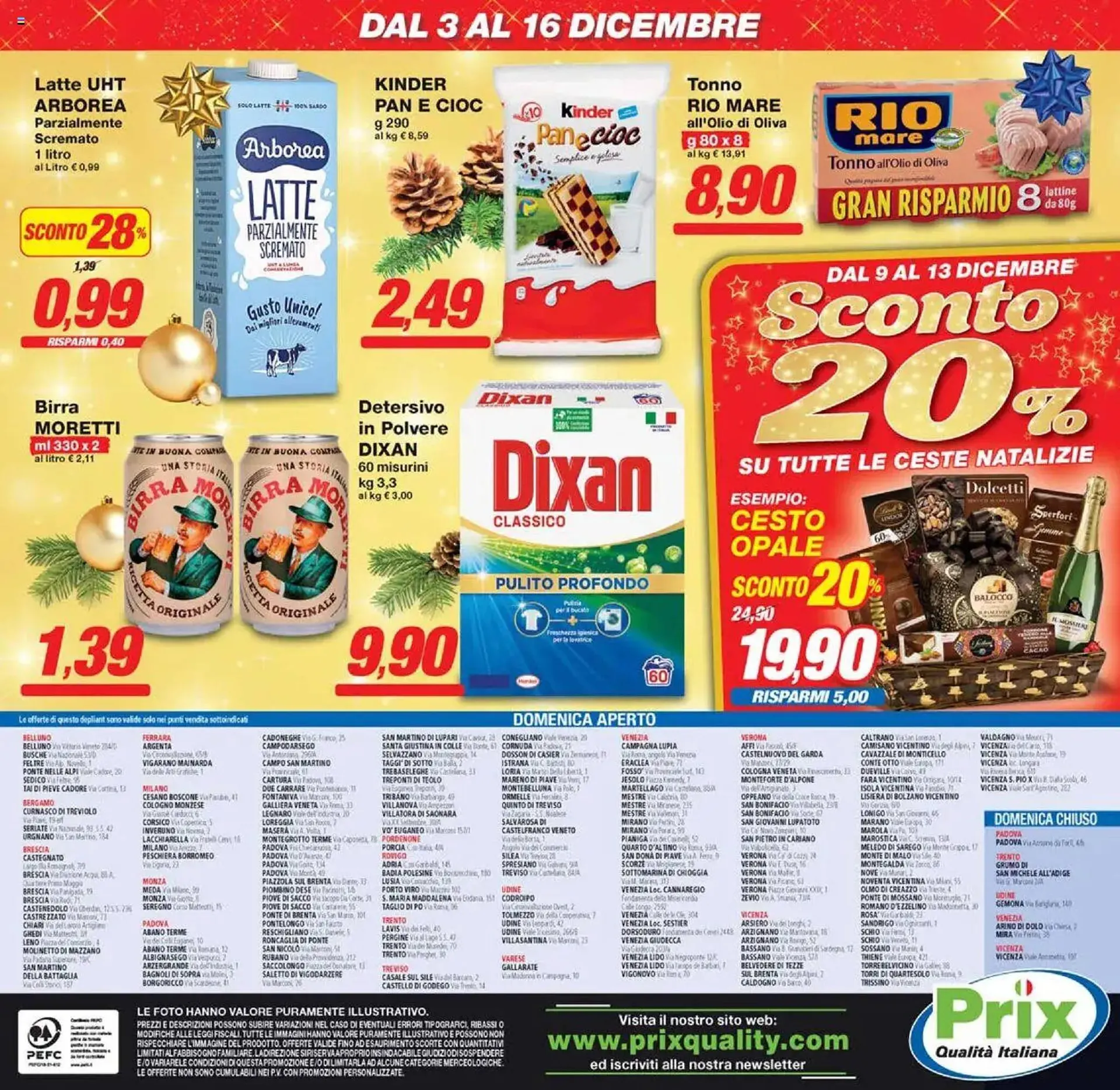 Volantino Prix Quality da 3 dicembre a 16 dicembre di 2024 - Pagina del volantino 16