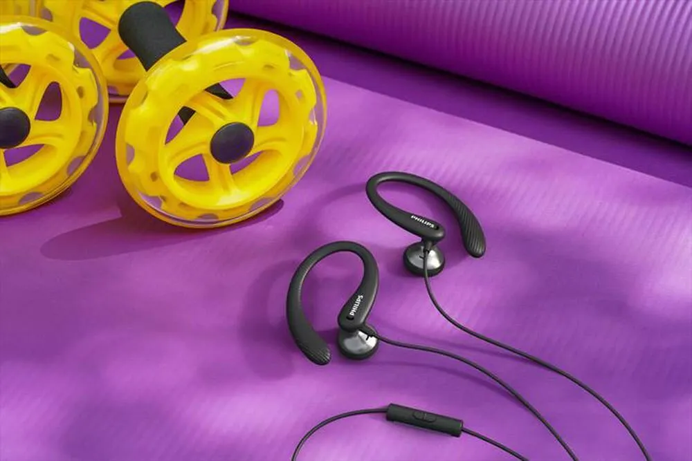 PHILIPS - TAA1105BK/00-Cuffie Sport con filo - Nero