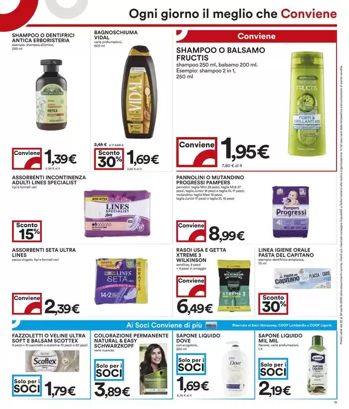 RISPARMIO da 22 aprile a 30 aprile di 2025 - Pagina del volantino 19