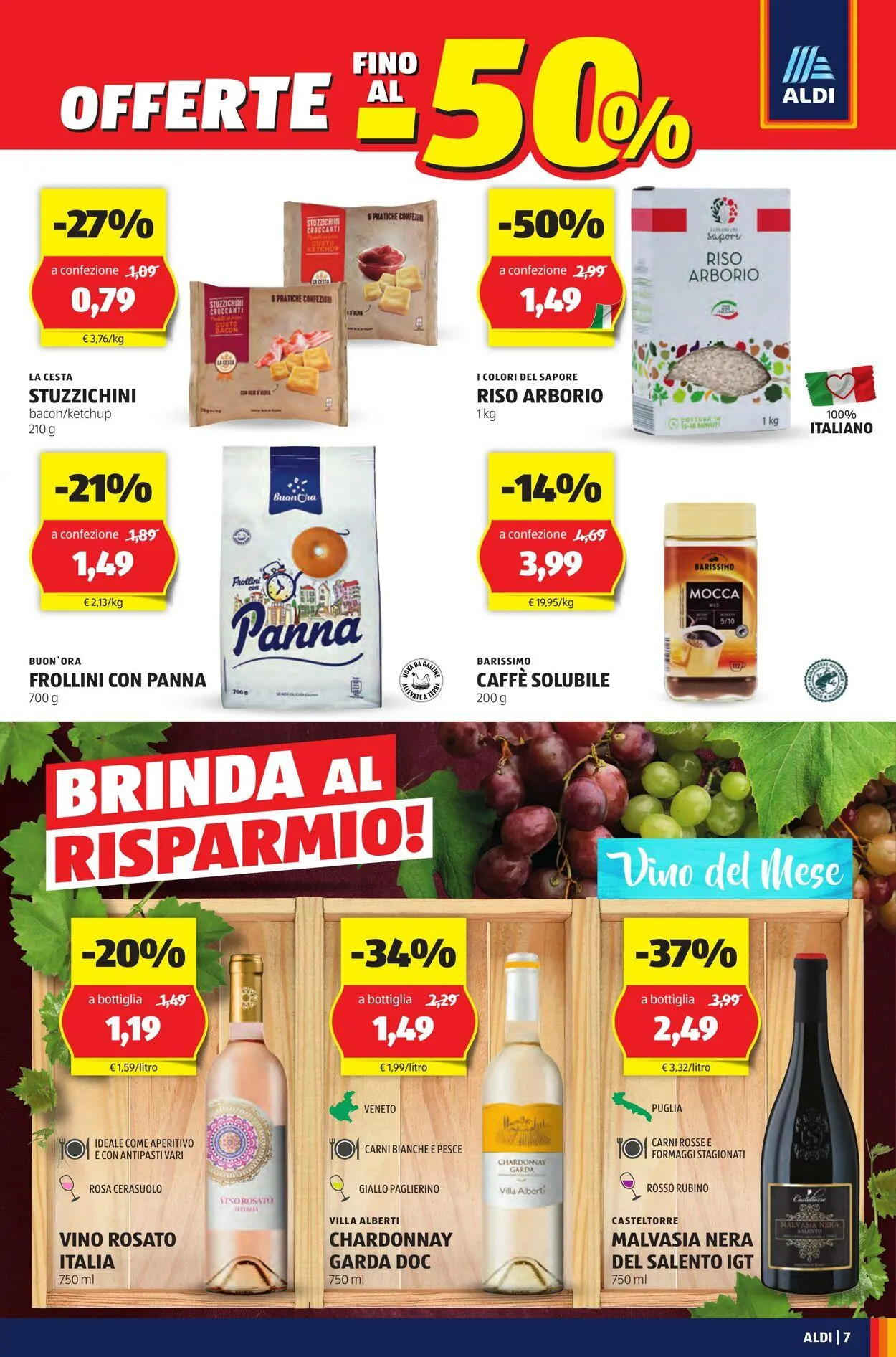 Aldi Volantino attuale da 31 marzo a 6 aprile di 2025 - Pagina del volantino 7