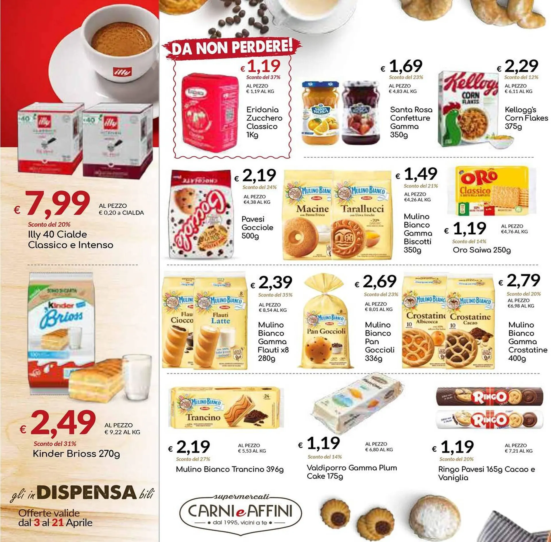 Volantino Carni e Affini Supermercati da 3 aprile a 21 aprile di 2024 - Pagina del volantino 8