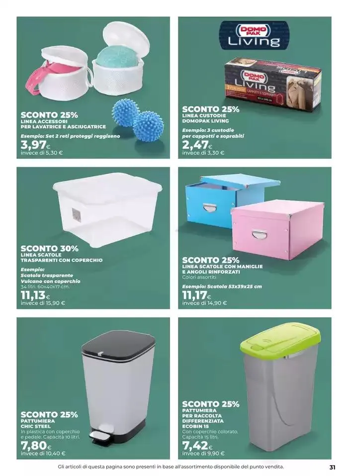 Fiera del Bianco da 8 gennaio a 5 febbraio di 2025 - Pagina del volantino 31