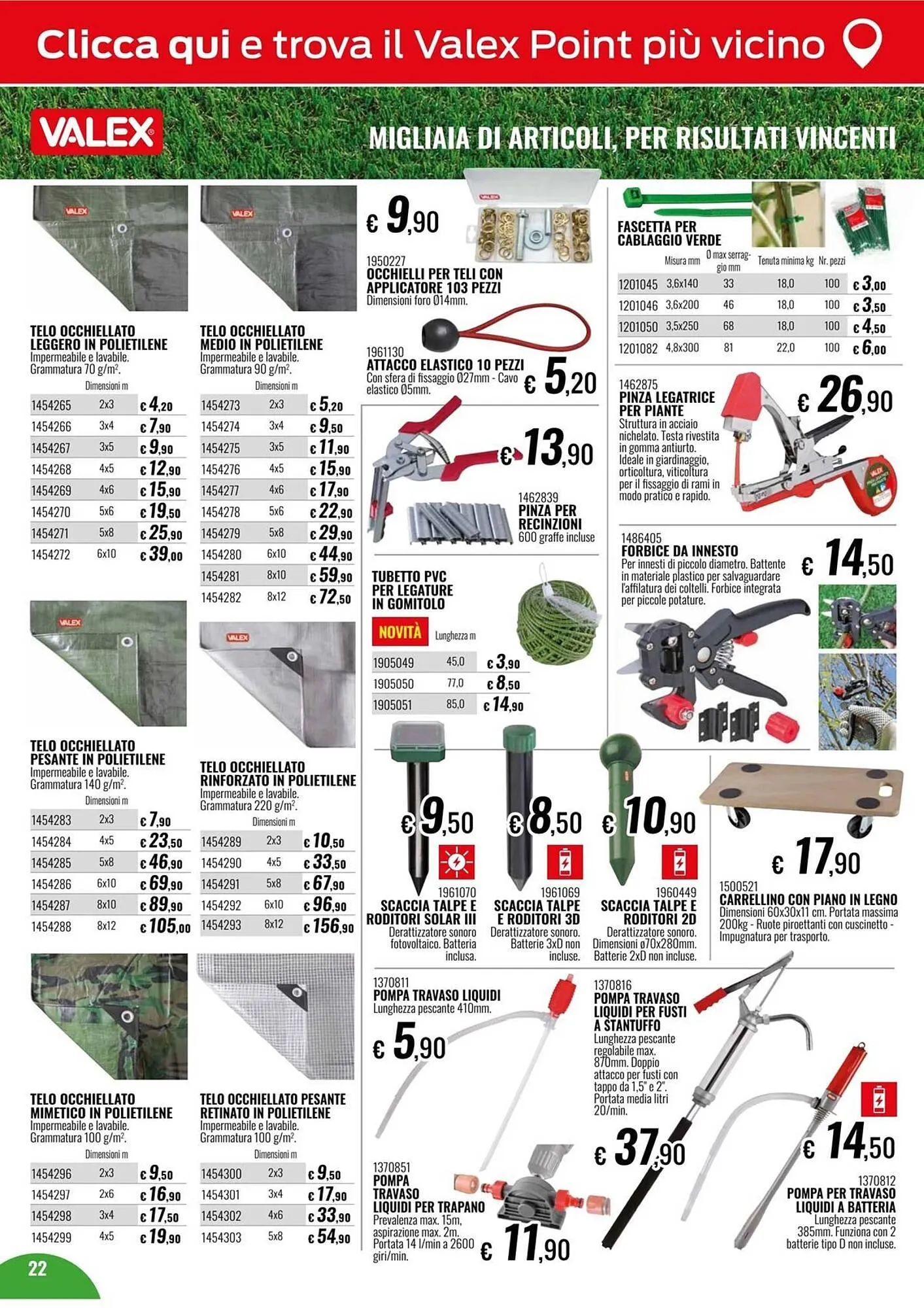 Volantino Valex da 5 marzo a 31 dicembre di 2025 - Pagina del volantino 22