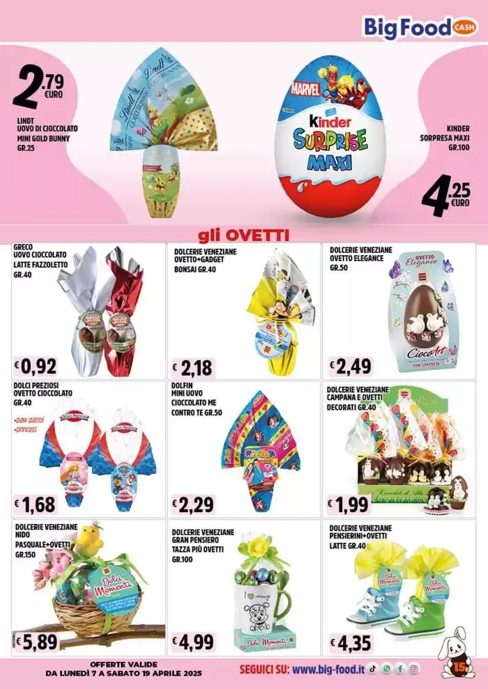 Buona Pasqua da 7 aprile a 19 aprile di 2025 - Pagina del volantino 15