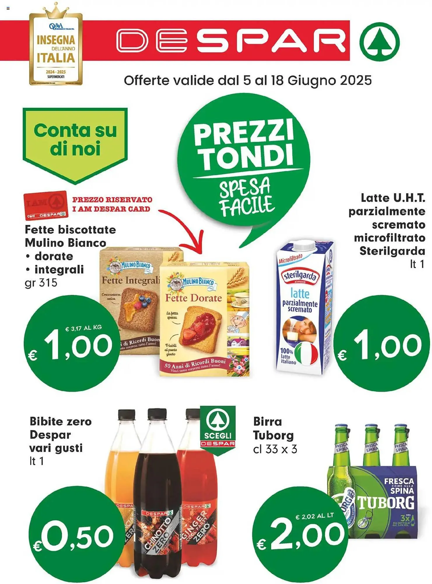 Volantino Despar da 5 giugno a 18 giugno di 2025 - Pagina del volantino 1