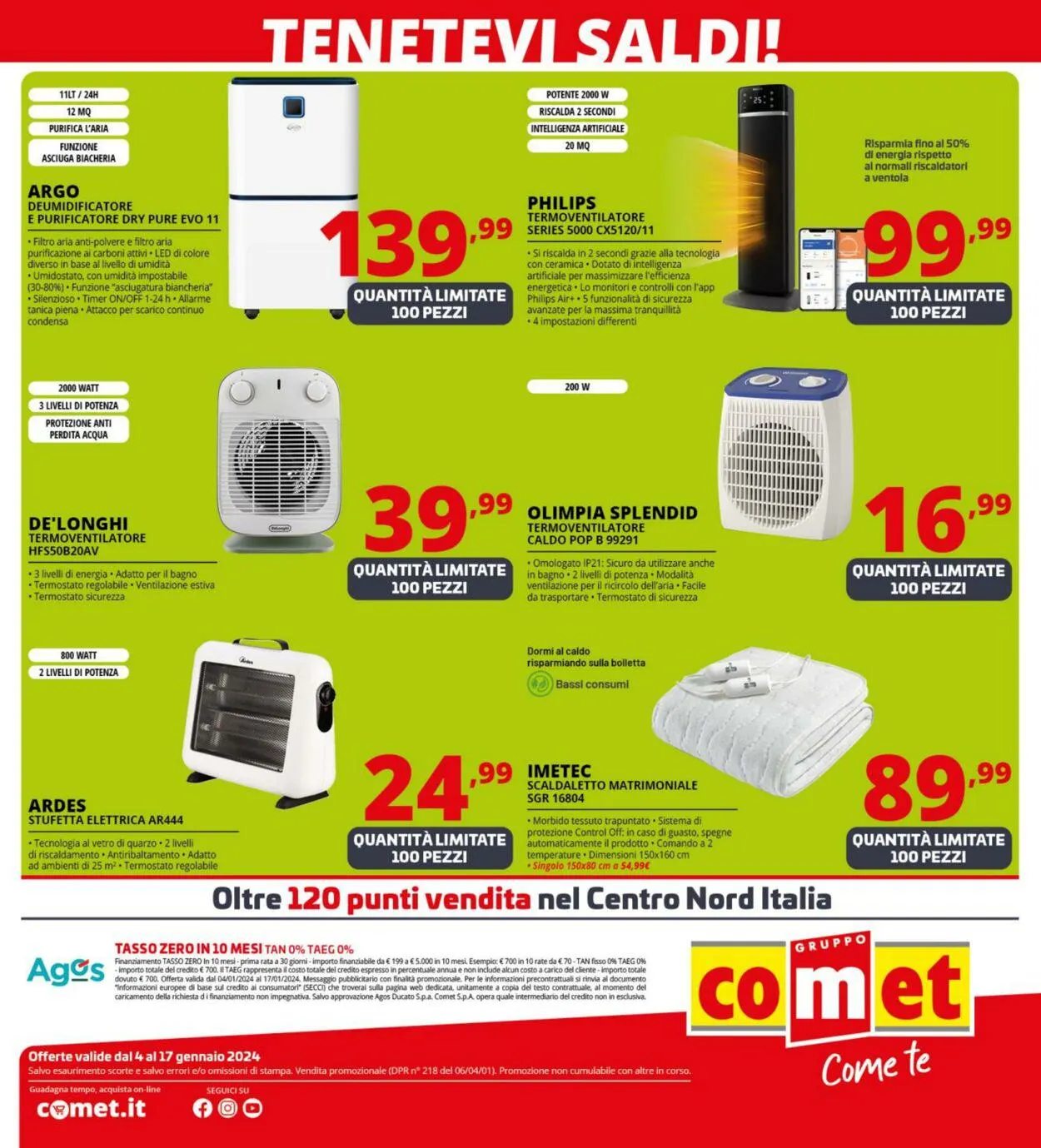 Comet Volantino attuale da 4 gennaio a 17 gennaio di 2024 - Pagina del volantino 40
