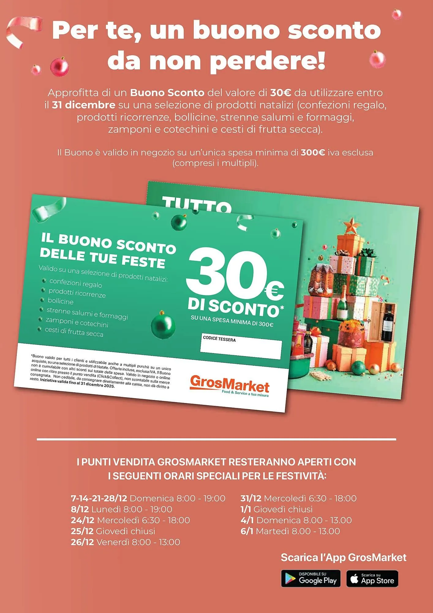 Volantino GrosMarket da 17 dicembre a 25 dicembre di 2025 - Pagina del volantino 2