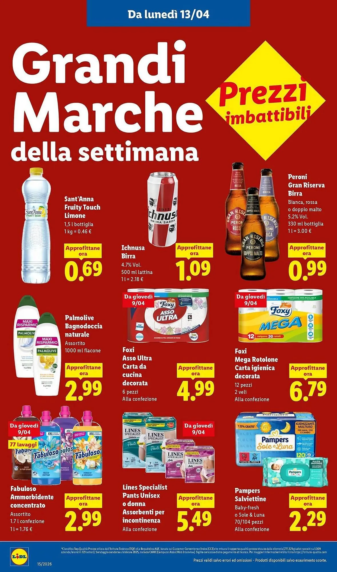 Volantino Lidl da 9 aprile a 15 aprile di 2026 - Pagina del volantino 50