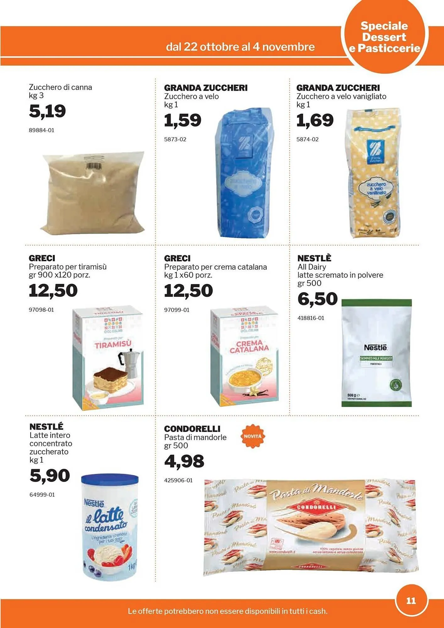 Volantino GrosMarket da 23 ottobre a 4 novembre di 2025 - Pagina del volantino 11