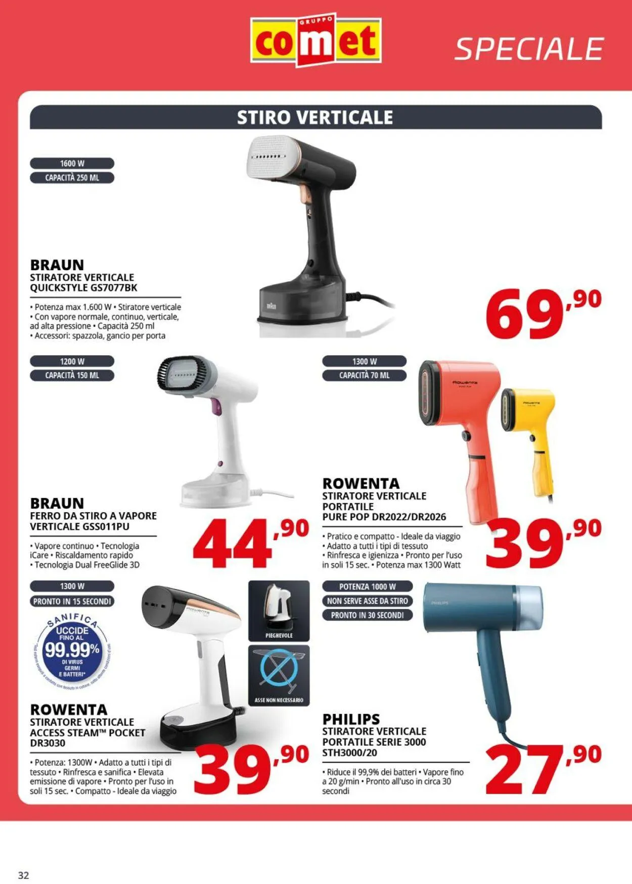 Comet Volantino attuale da 22 agosto a 11 settembre di 2025 - Pagina del volantino 32