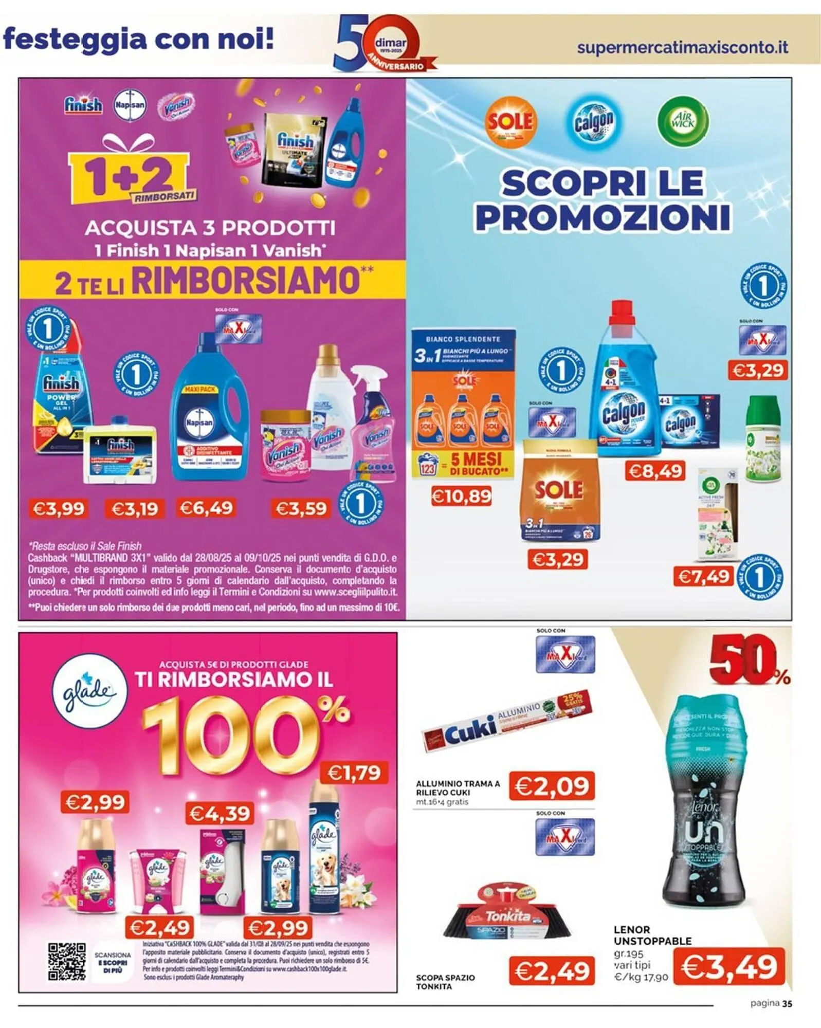 Volantino Maxisconto da 4 settembre a 17 settembre di 2025 - Pagina del volantino 35