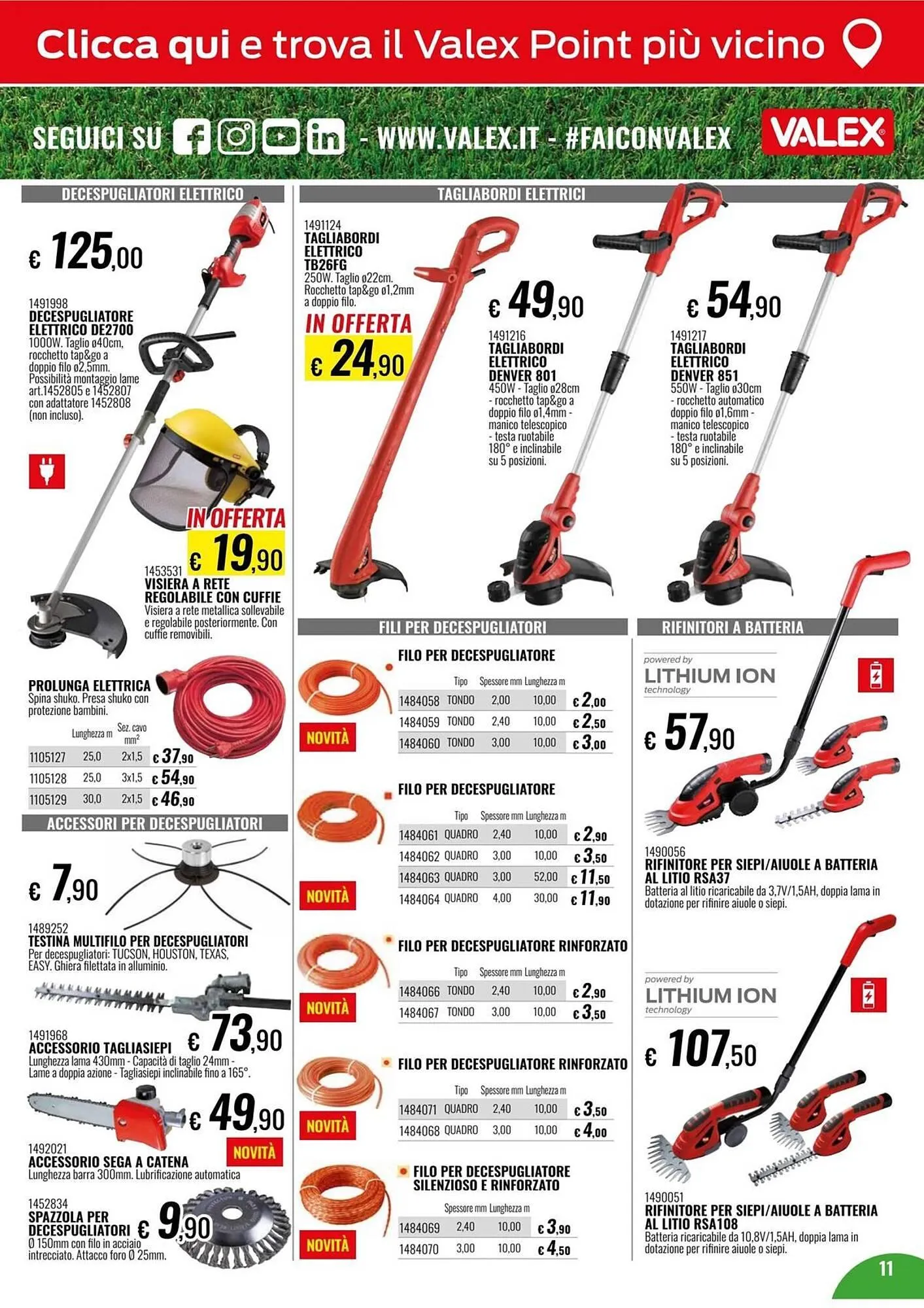 Volantino Valex da 5 marzo a 31 dicembre di 2025 - Pagina del volantino 11