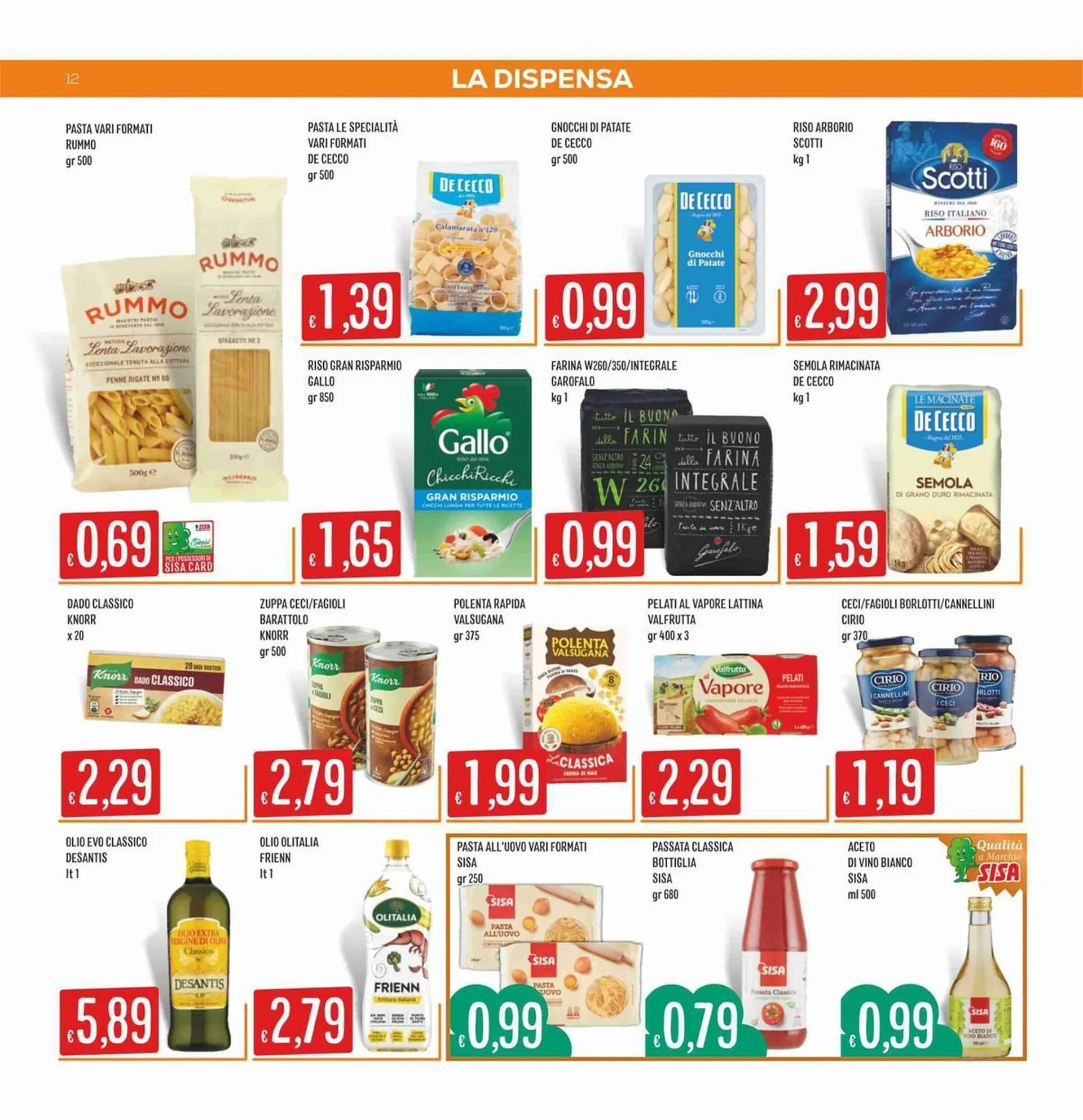 Volantino Sisa da 19 marzo a 29 marzo di 2026 - Pagina del volantino 12