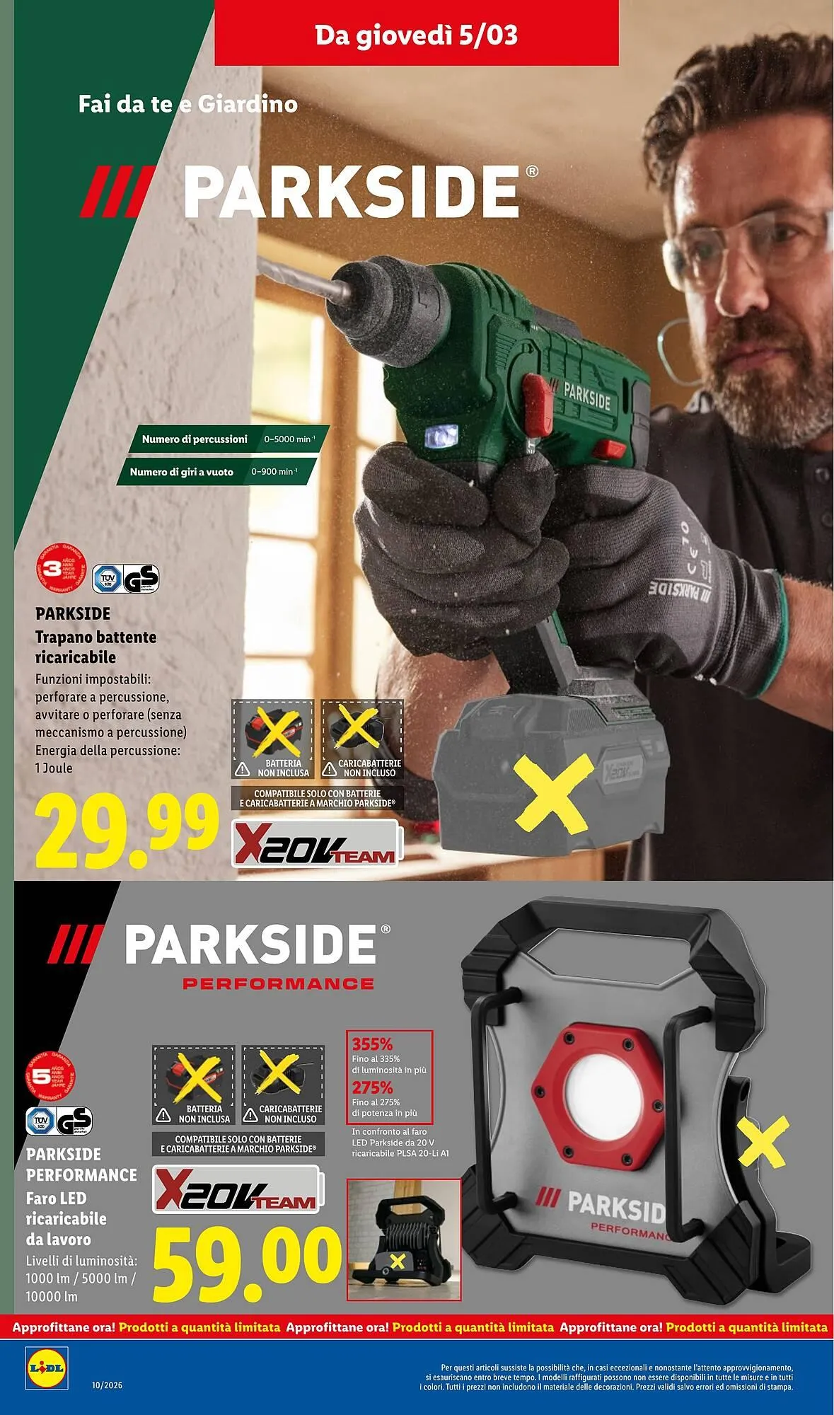 Volantino Lidl da 2 marzo a 8 marzo di 2026 - Pagina del volantino 47