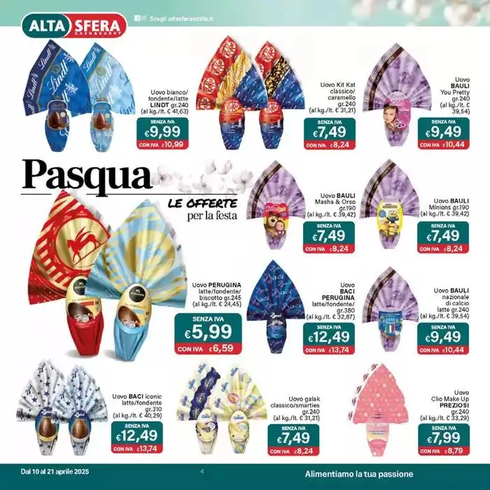 Buona Pasqua! da 10 aprile a 21 aprile di 2025 - Pagina del volantino 4