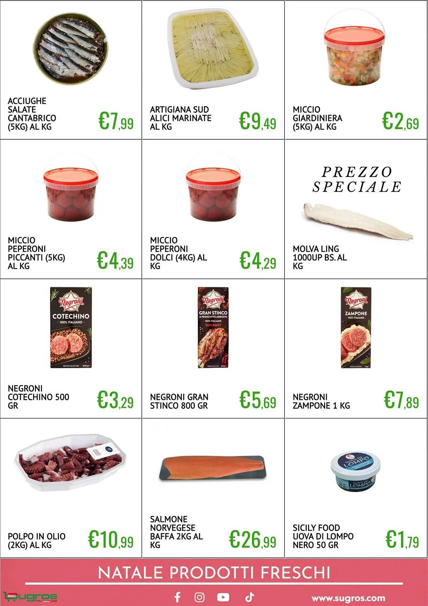 Volantino Sugros da 14 dicembre a 4 gennaio di 2026 - Pagina del volantino 6