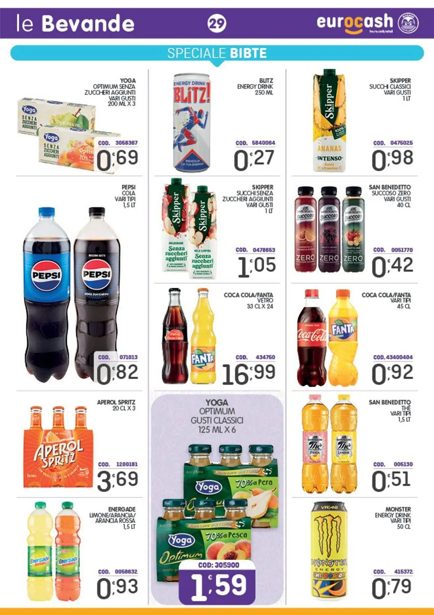 Volantino Eurocash da 29 settembre a 12 ottobre di 2025 - Pagina del volantino 29