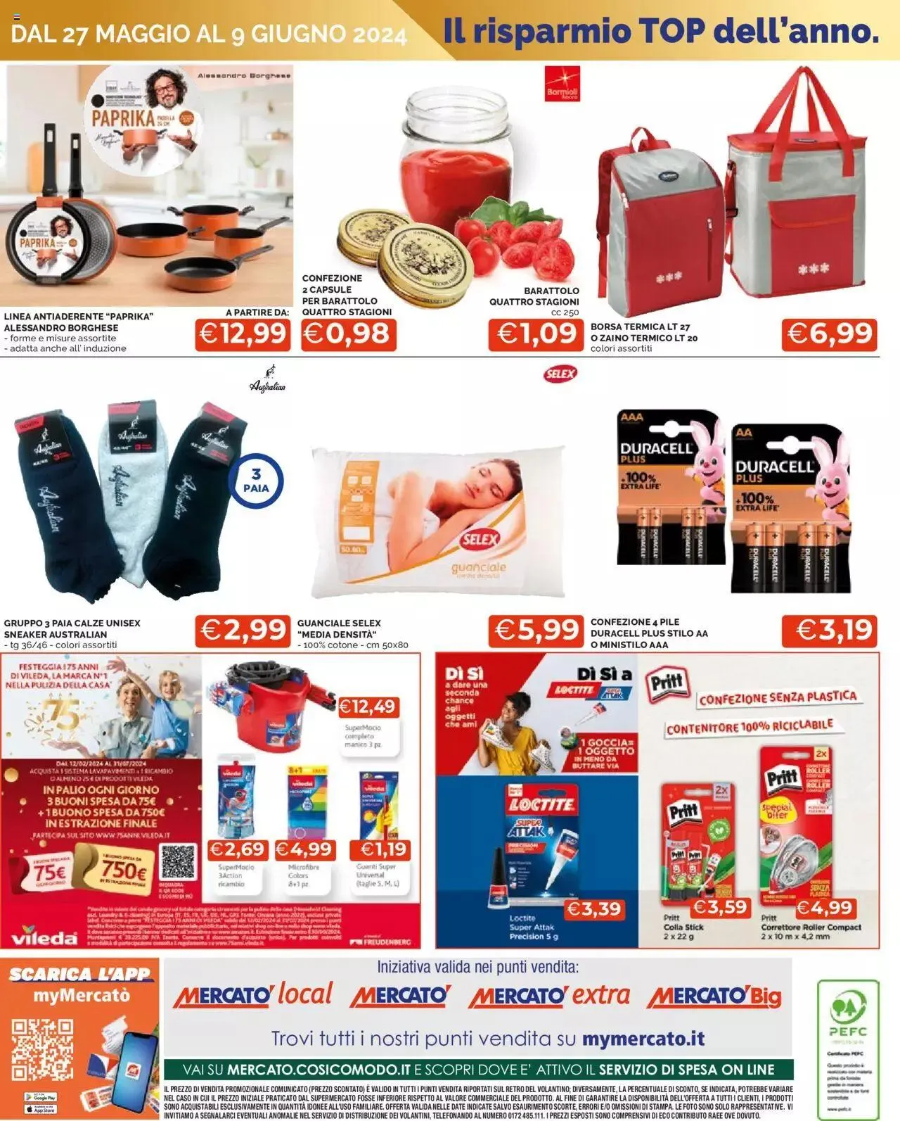 Volantino Mercatò da 27 maggio a 9 giugno di 2024 - Pagina del volantino 28