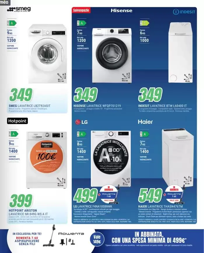 Subito per te L'aspirapolvere da 17 aprile a 7 maggio di 2025 - Pagina del volantino 9