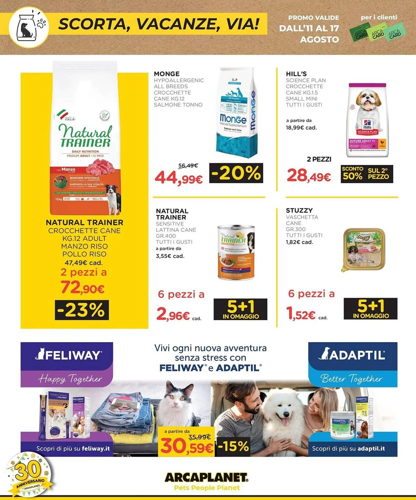 Volantino Arcaplanet da 11 agosto a 17 agosto di 2025 - Pagina del volantino 2