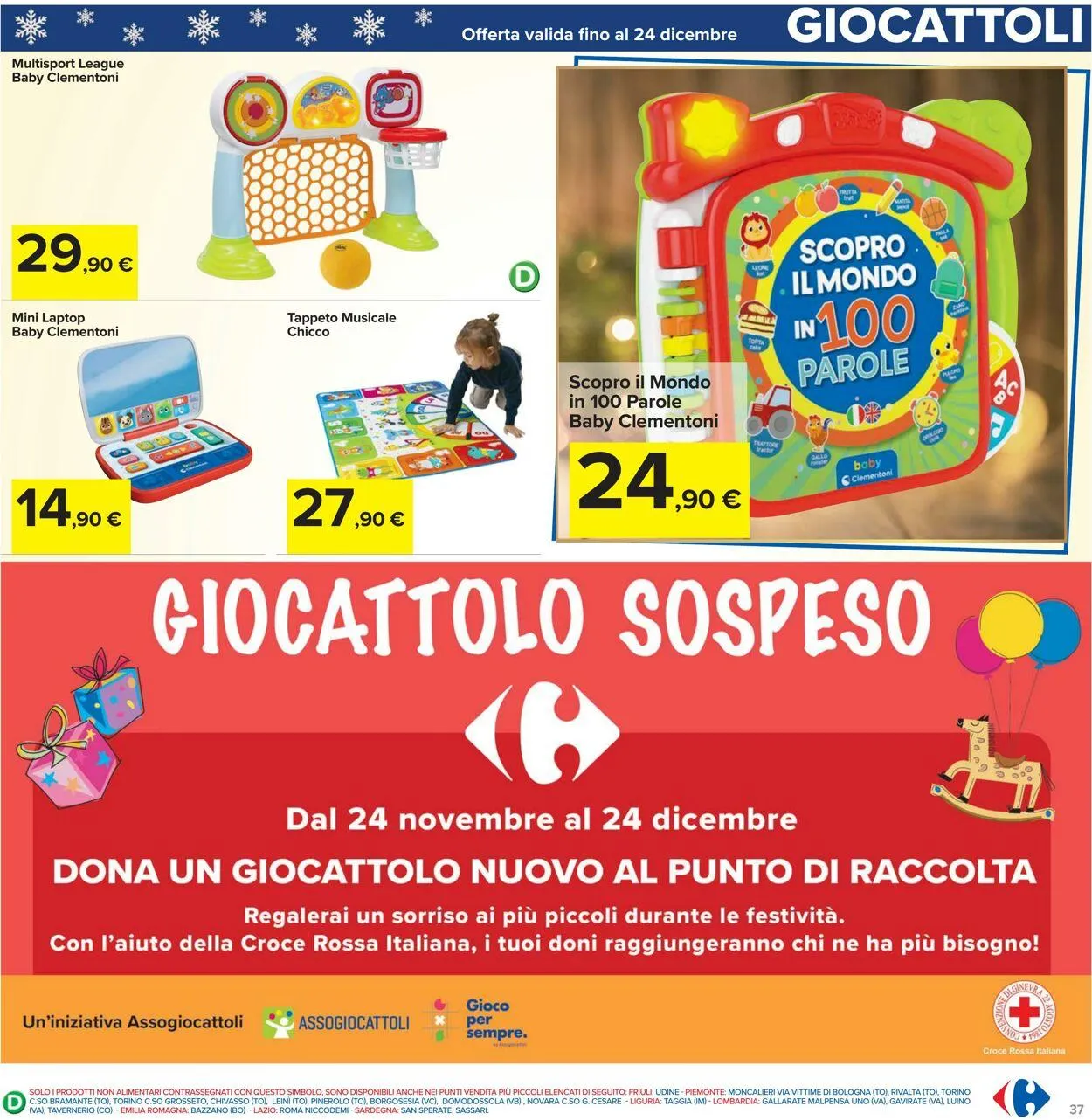 Carrefour Volantino attuale da 2 dicembre a 15 dicembre di 2025 - Pagina del volantino 37