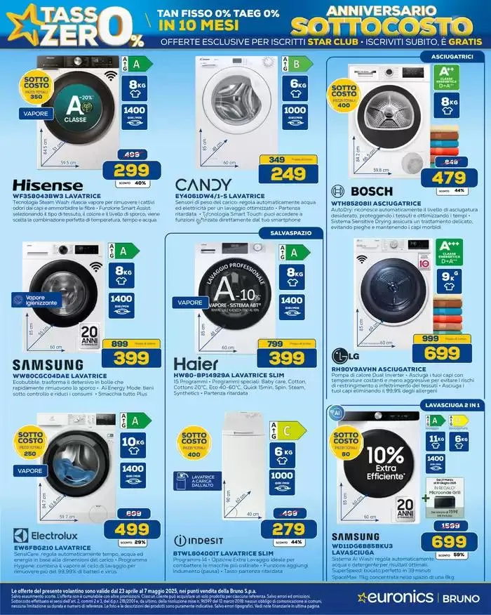 Anniversario sottocosto da 23 aprile a 7 maggio di 2025 - Pagina del volantino 18