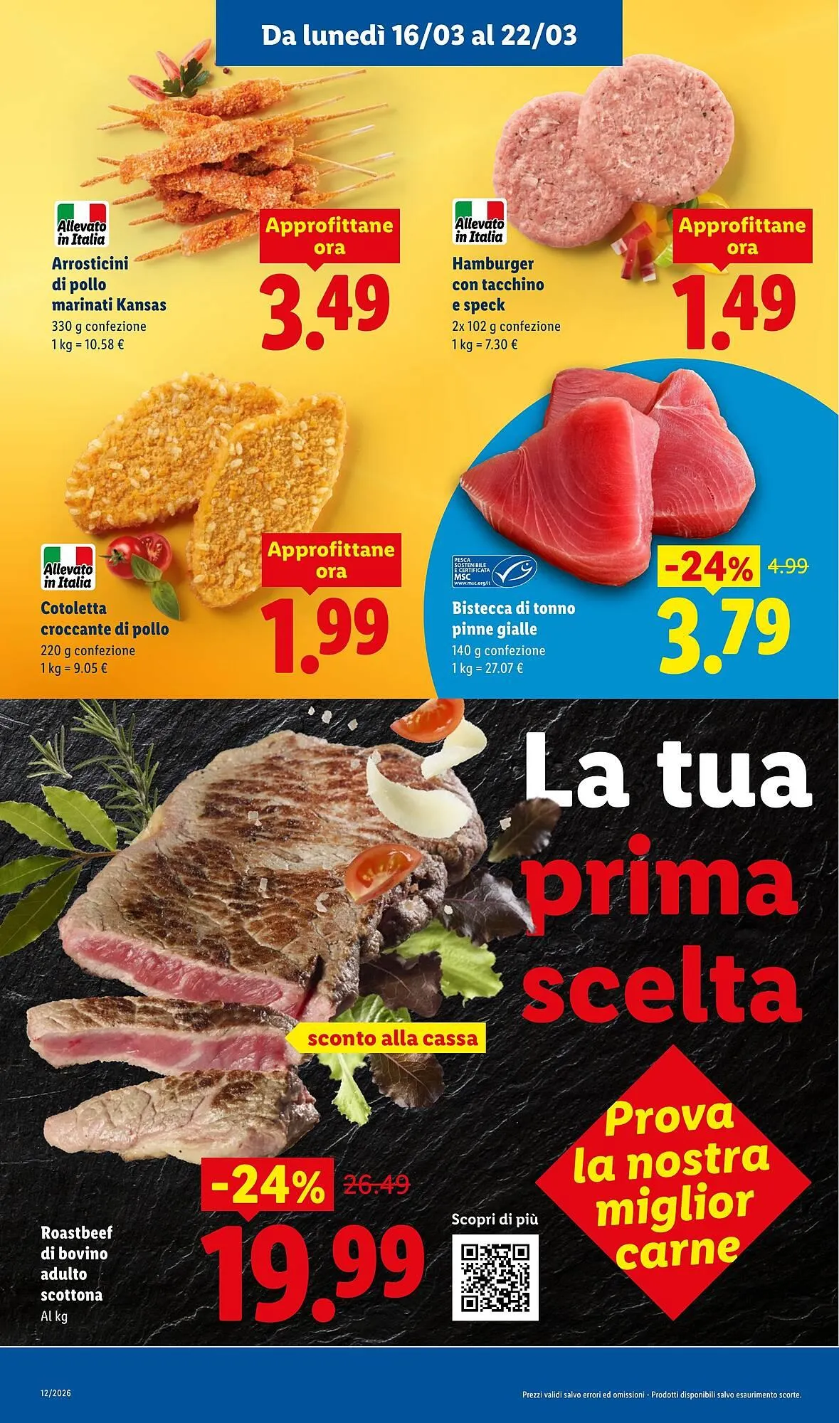 Volantino Lidl da 16 marzo a 22 marzo di 2026 - Pagina del volantino 9