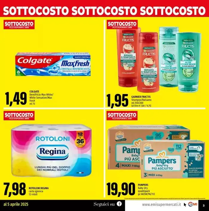 SOTTOCOSTO da 27 marzo a 9 aprile di 2025 - Pagina del volantino 3