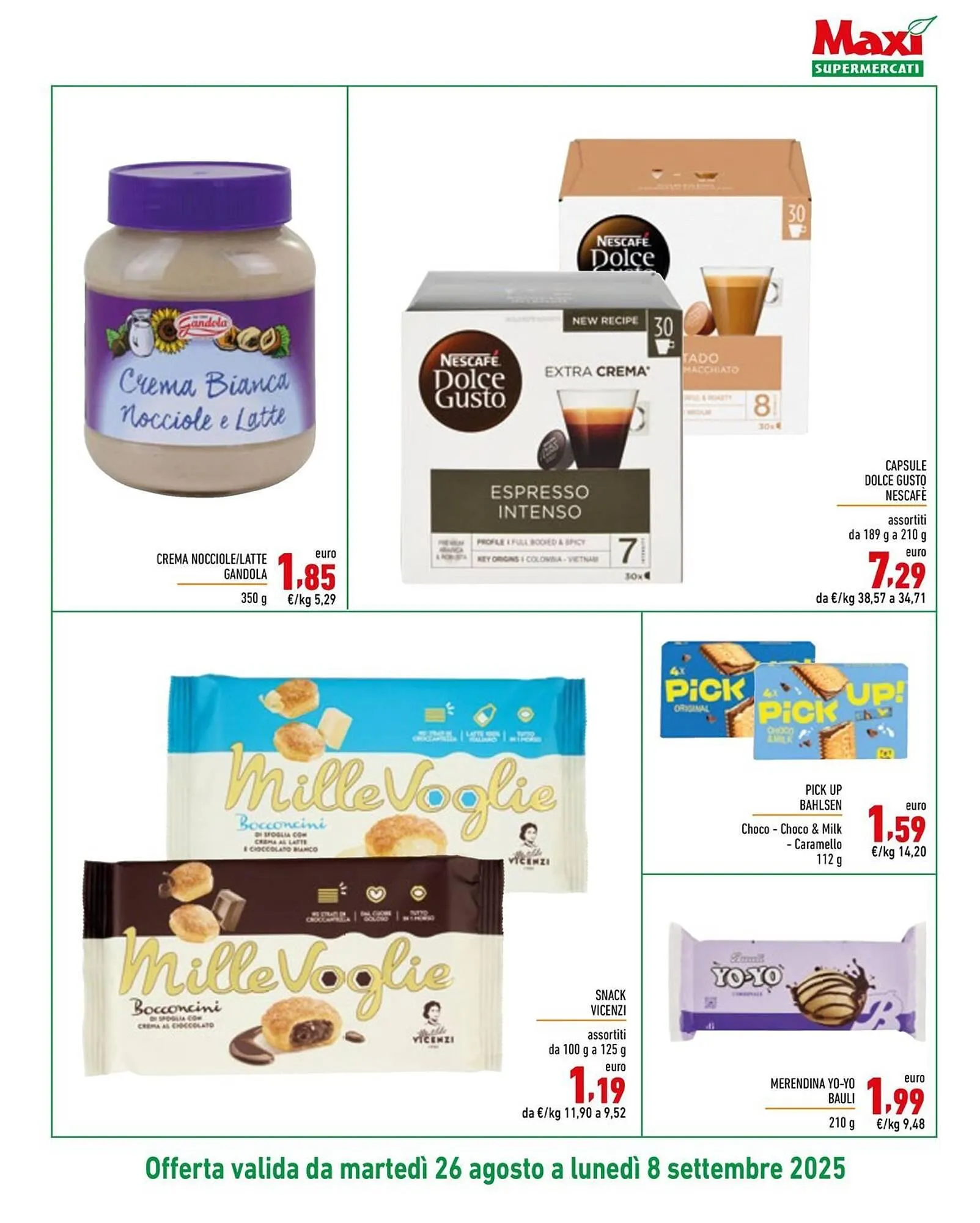 Volantino Maxi Supermercati da 26 agosto a 8 settembre di 2025 - Pagina del volantino 9