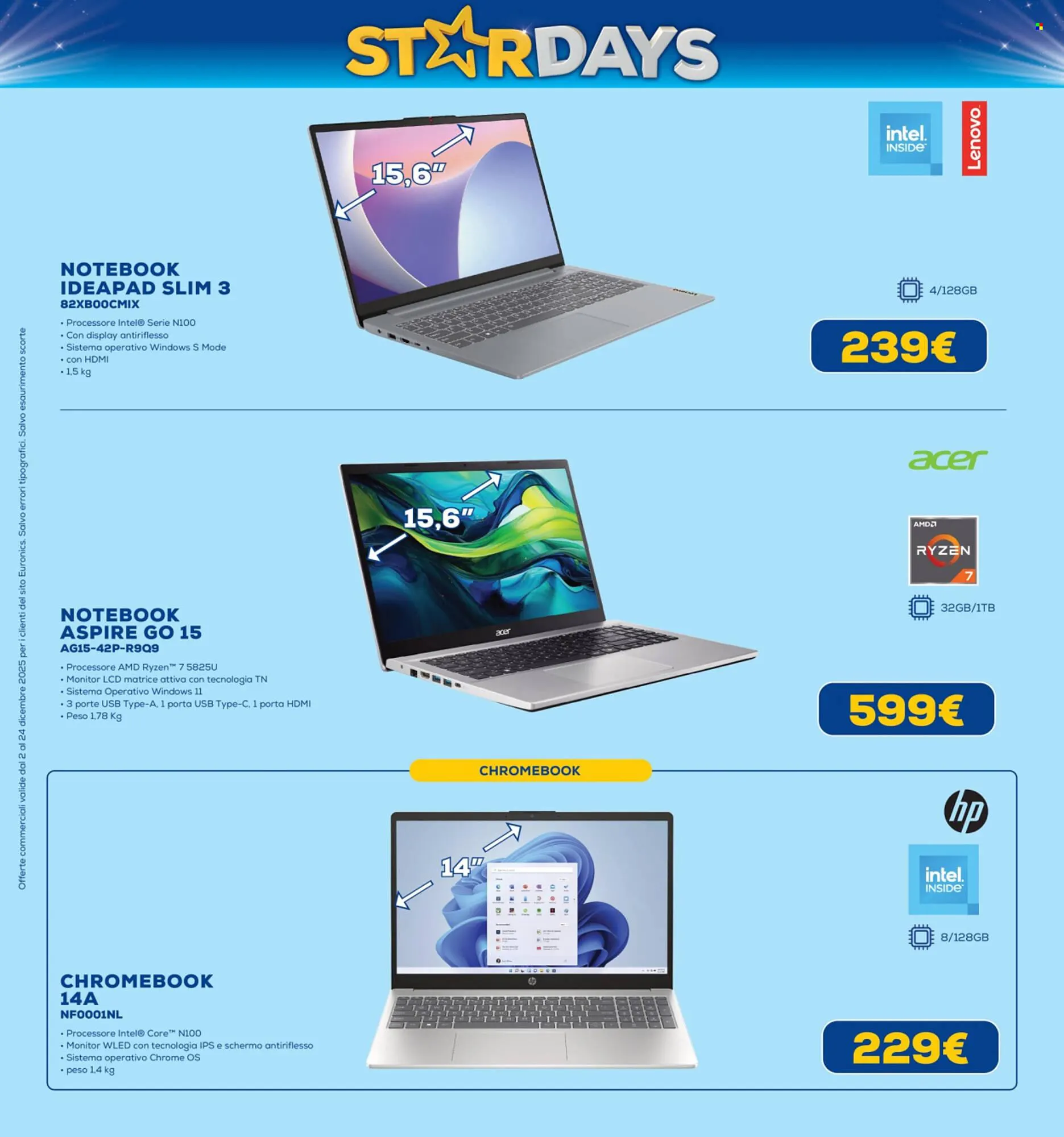 Volantino Euronics da 2 dicembre a 24 dicembre di 2025 - Pagina del volantino 6