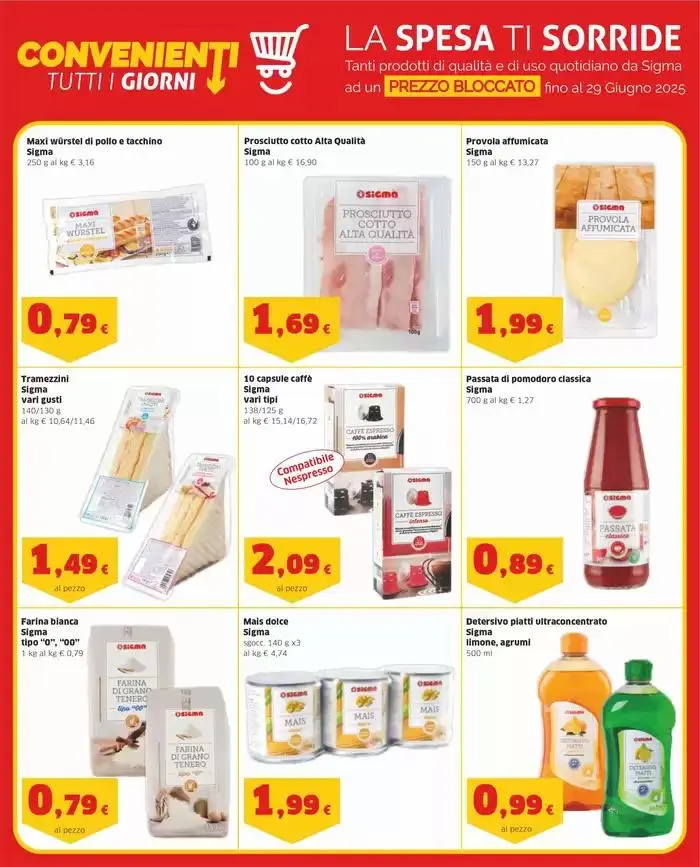 Primavera di risparmio , Ok Sigma da 25 marzo a 6 aprile di 2025 - Pagina del volantino 8