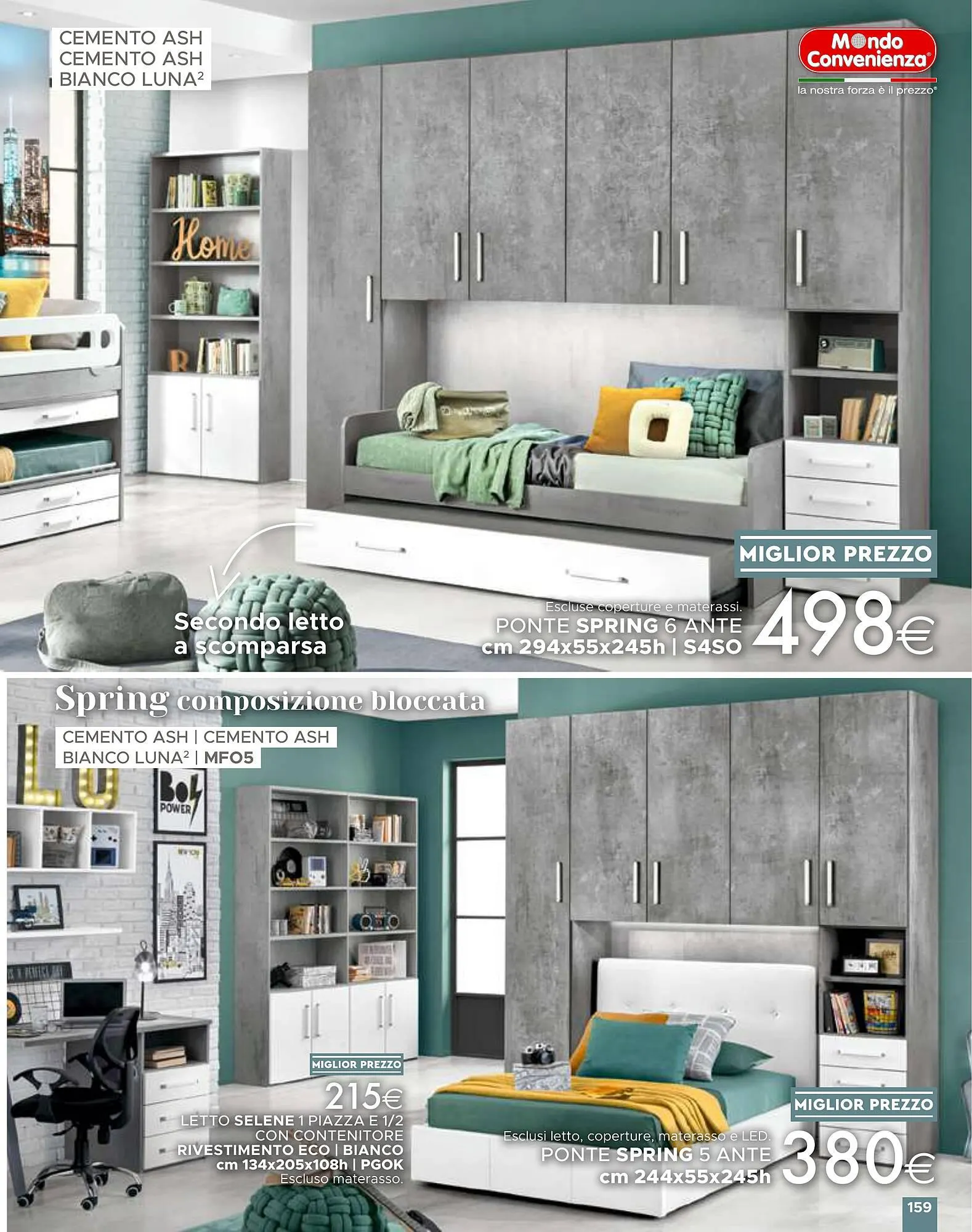 Volantino Mondo Convenienza da 1 aprile a 1 settembre di 2024 - Pagina del volantino 159
