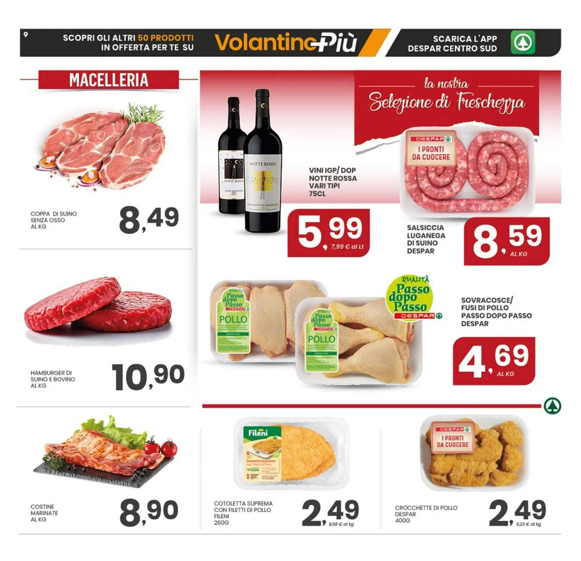 Volantino Despar da 1 dicembre a 10 dicembre di 2025 - Pagina del volantino 9