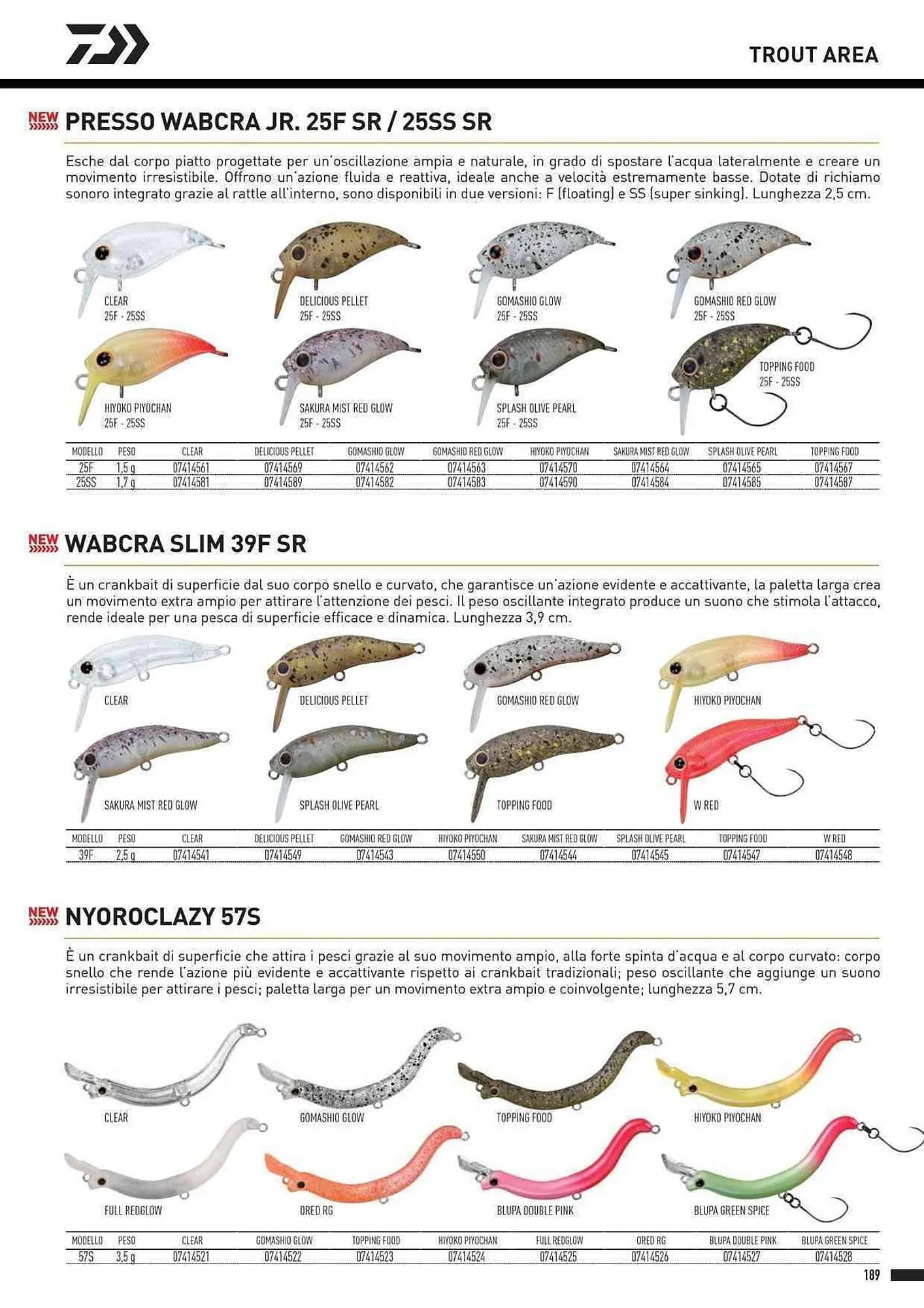 Volantino Daiwa da 4 febbraio a 31 dicembre di 2025 - Pagina del volantino 191