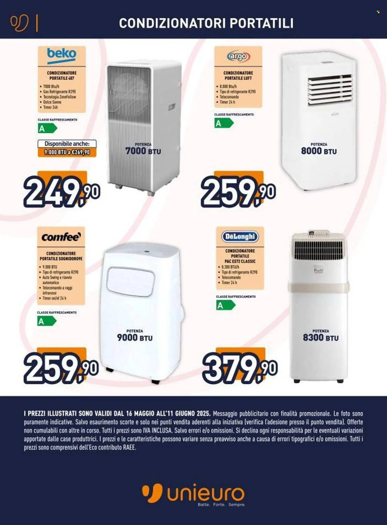 Volantino Unieuro da 16 maggio a 11 giugno di 2025 - Pagina del volantino 16