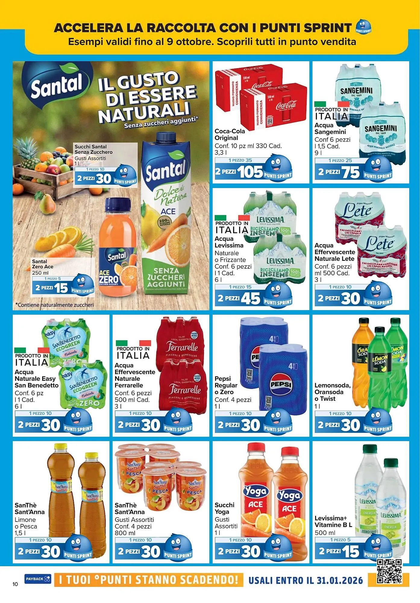 Volantino Carrefour Market da 26 settembre a 9 ottobre di 2025 - Pagina del volantino 10