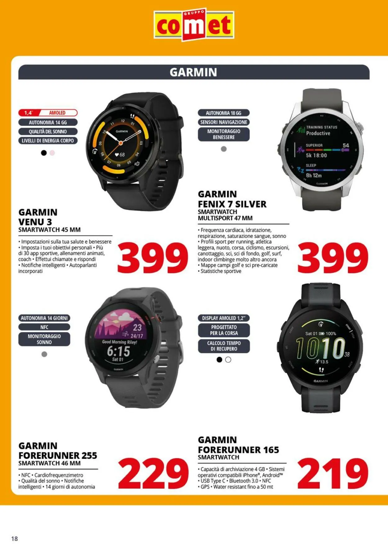 Comet Volantino attuale da 29 agosto a 11 settembre di 2025 - Pagina del volantino 18
