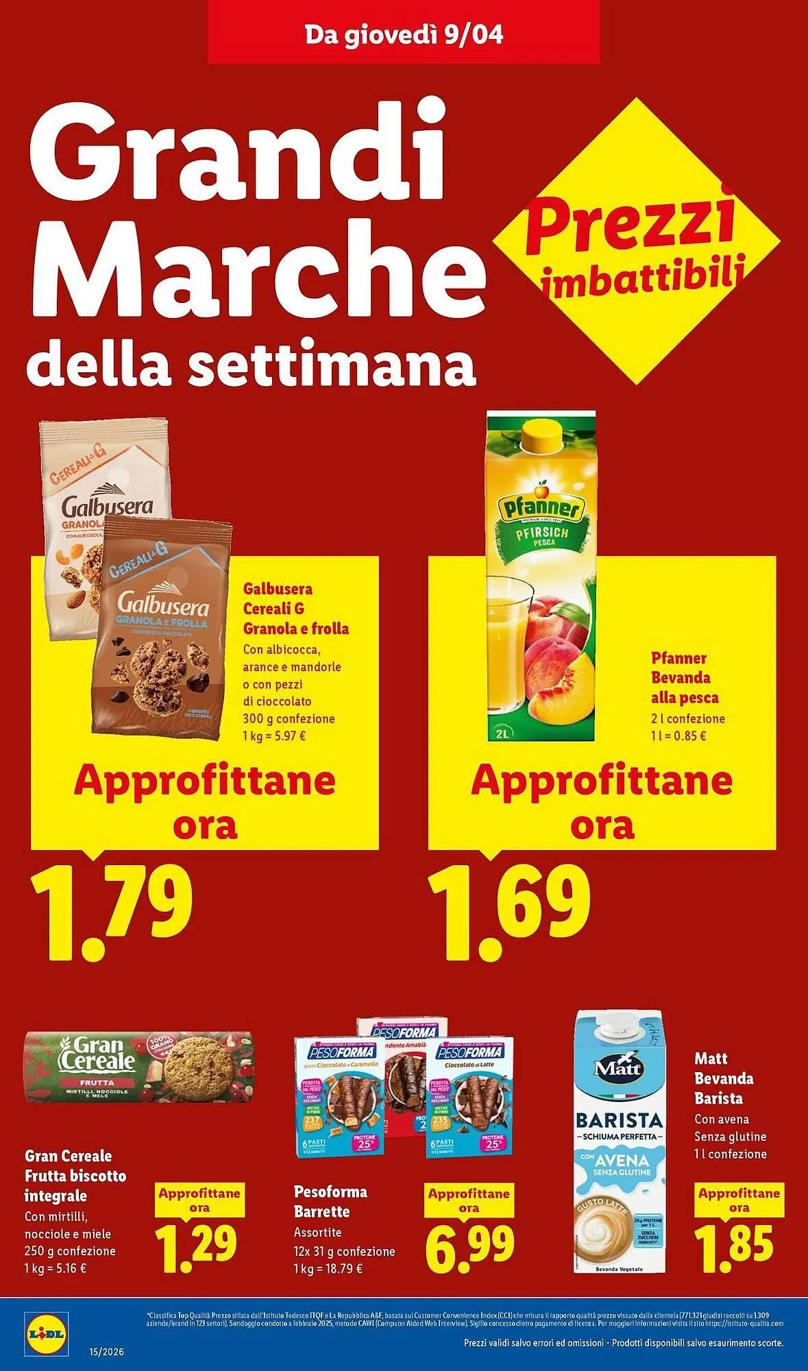 Volantino Lidl da 9 aprile a 15 aprile di 2026 - Pagina del volantino 48