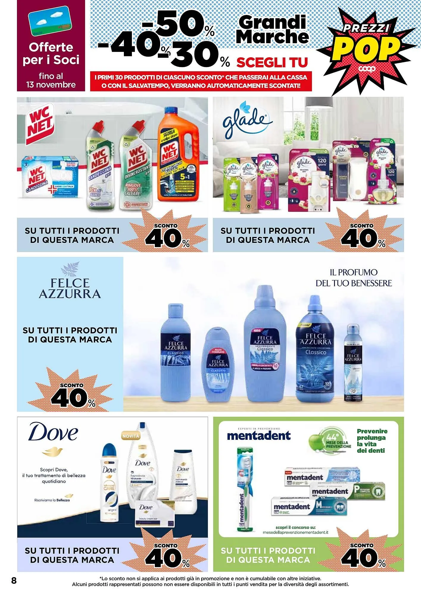 Volantino Unicoop da 7 novembre a 20 novembre di 2024 - Pagina del volantino 8
