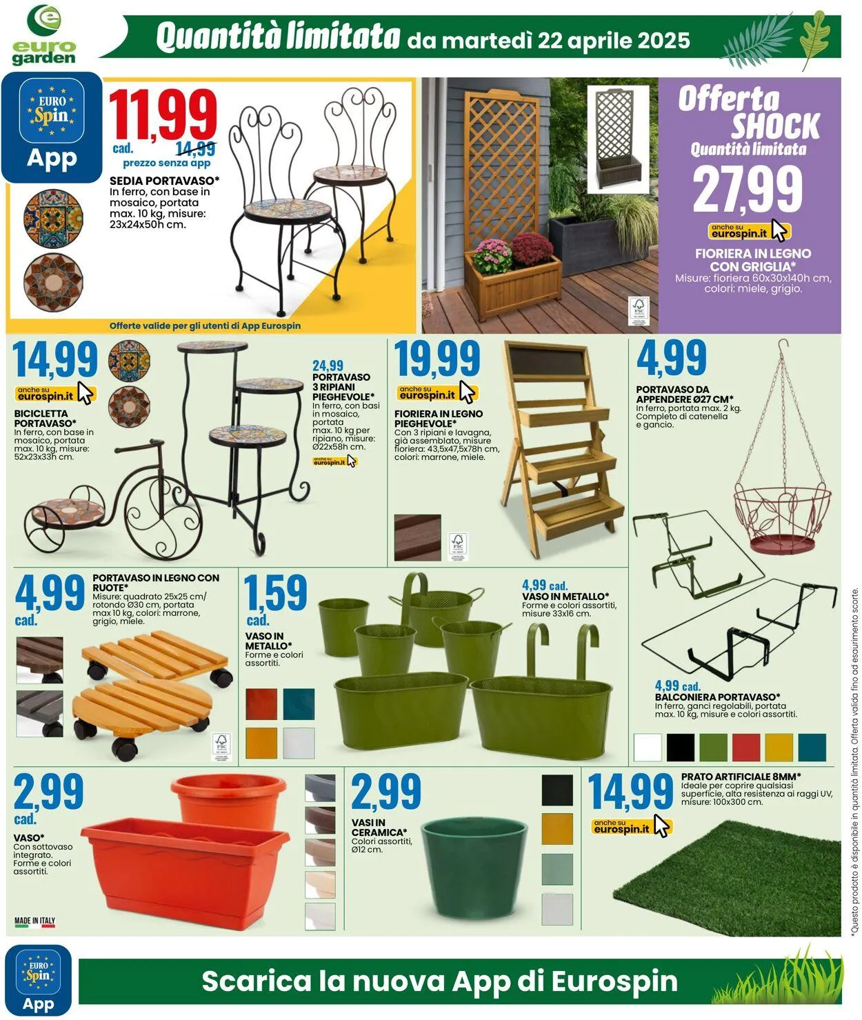 EURO Spin Volantino attuale da 22 aprile a 27 aprile di 2025 - Pagina del volantino 12