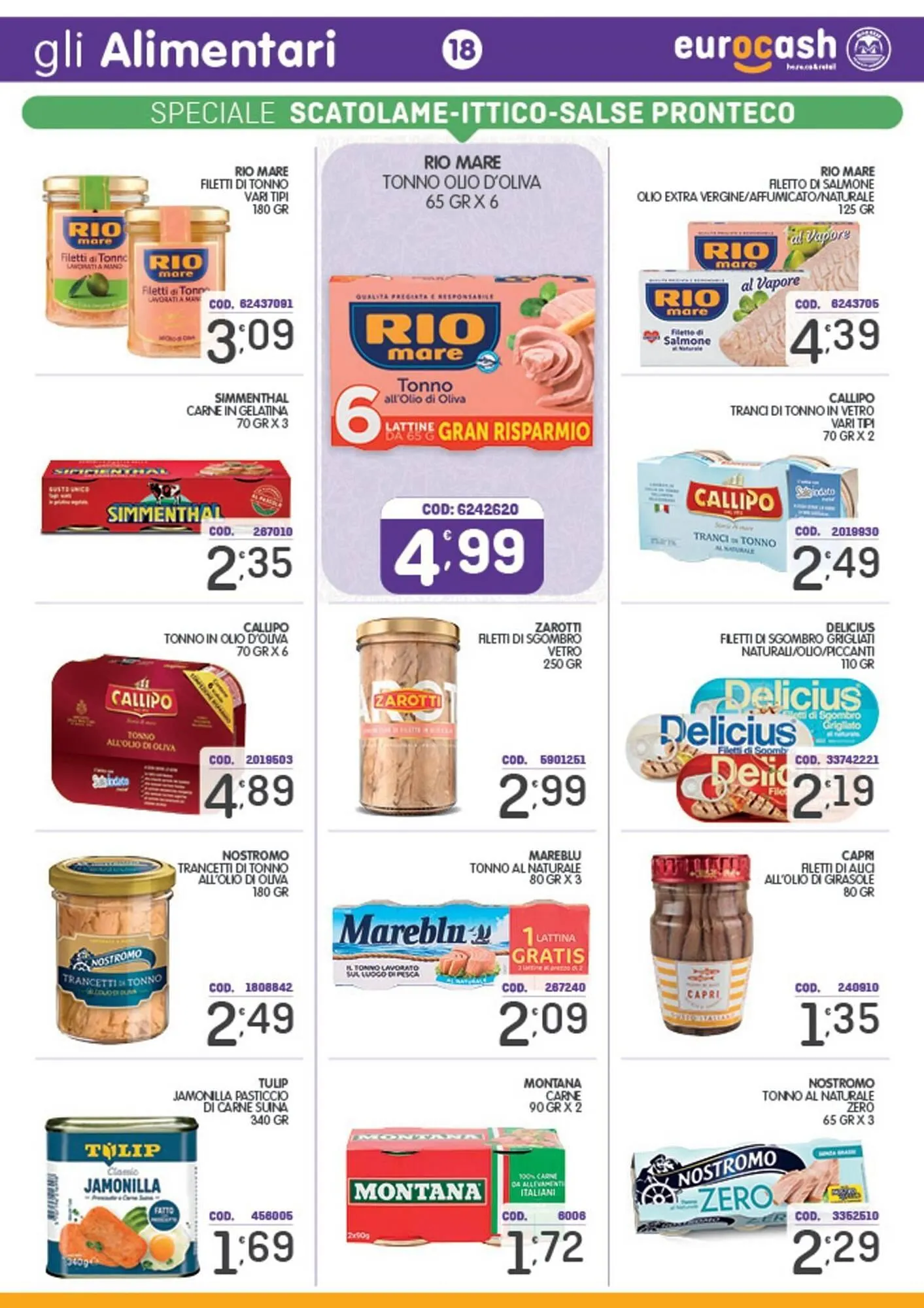 Volantino Eurocash da 29 settembre a 12 ottobre di 2025 - Pagina del volantino 18