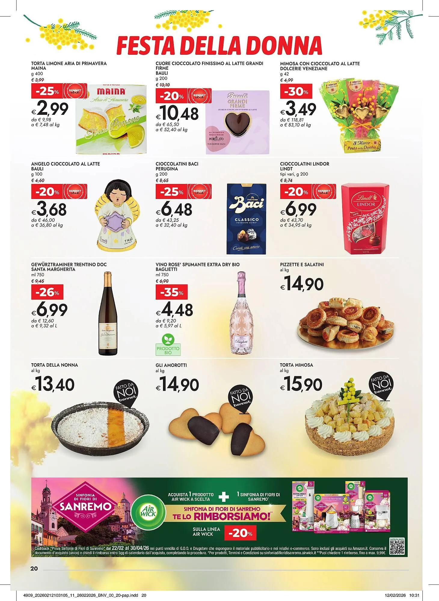Volantino Bennet da 26 febbraio a 11 marzo di 2026 - Pagina del volantino 20