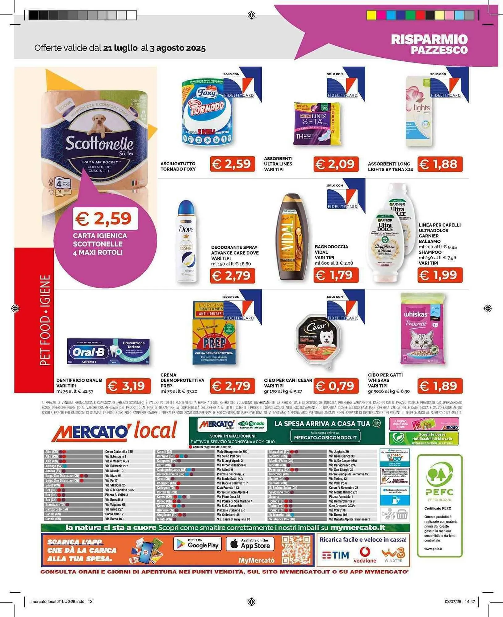 Volantino Mercatò Local da 21 luglio a 3 agosto di 2025 - Pagina del volantino 12