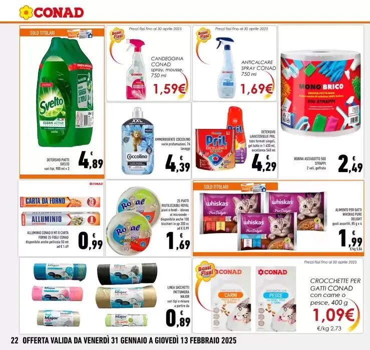 CAMPIONI DEL RISPARMIO da 31 gennaio a 13 febbraio di 2025 - Pagina del volantino 22