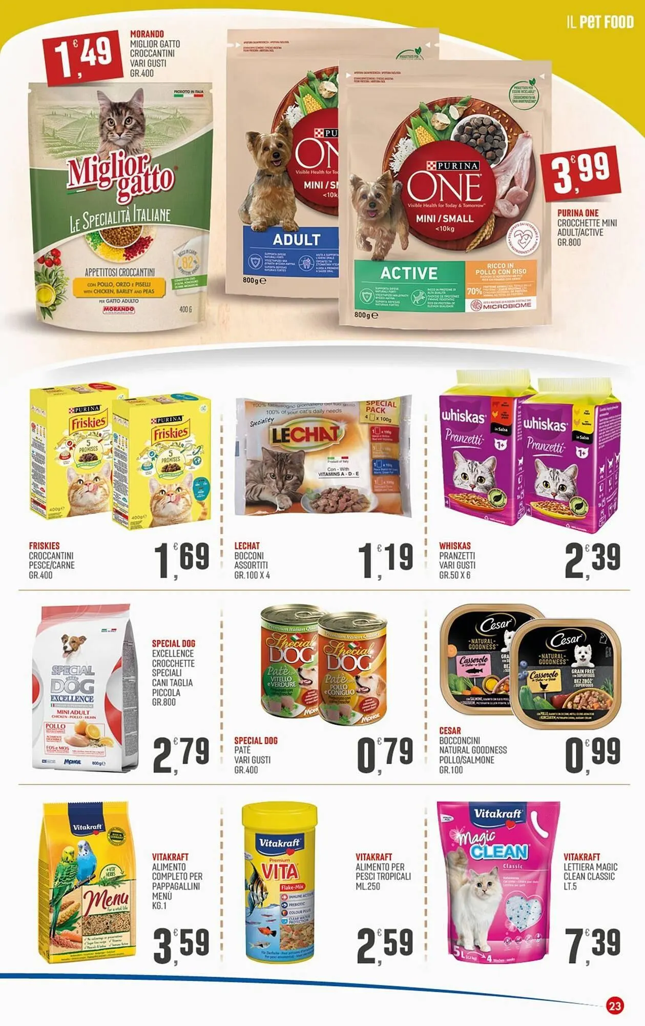 Volantino Marketpiù da 30 giugno a 12 luglio di 2025 - Pagina del volantino 23